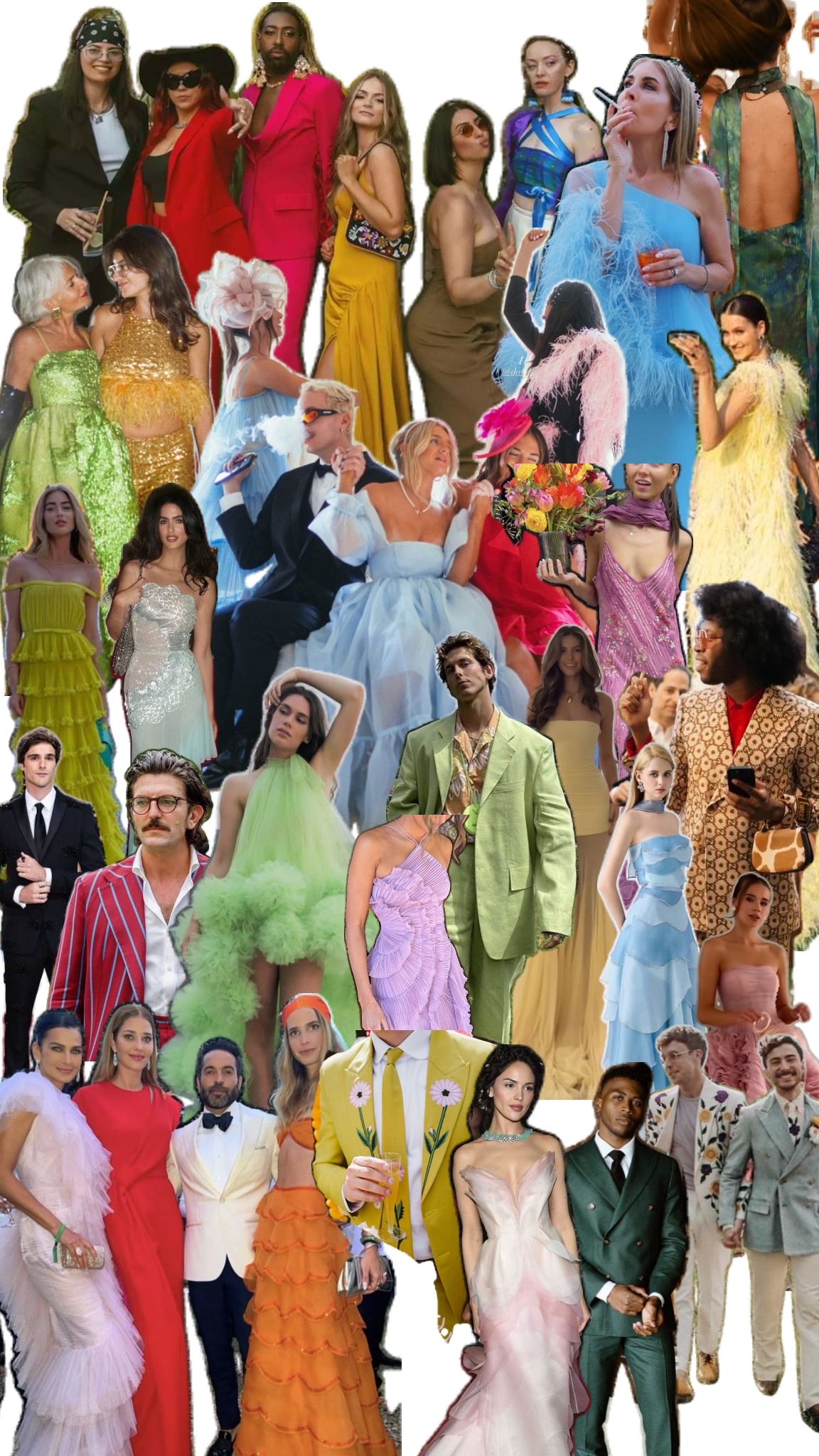 Mixed gender fashion inspiration - bold statement outfits